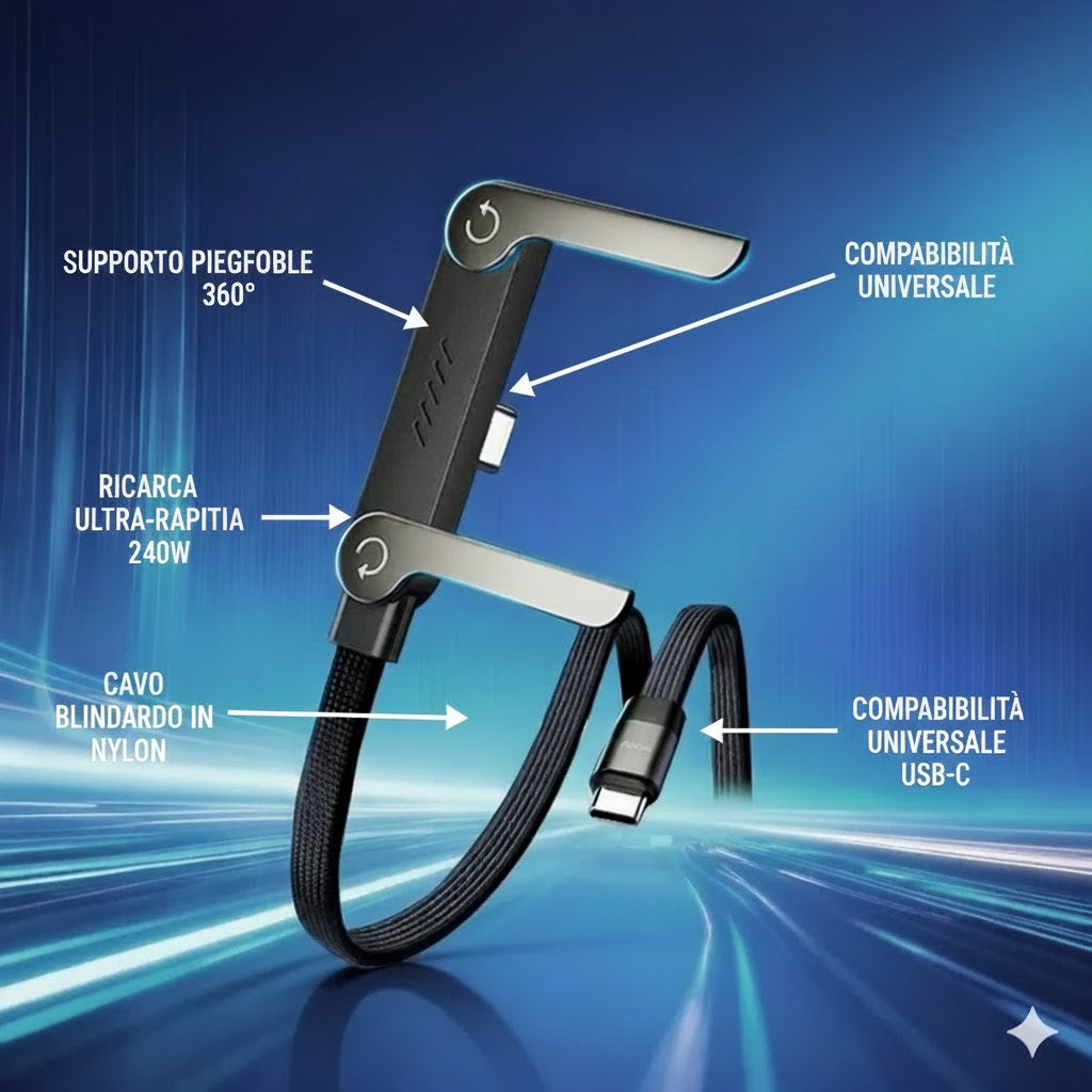 WingCharge 240W™️- Le ali che ricaricano