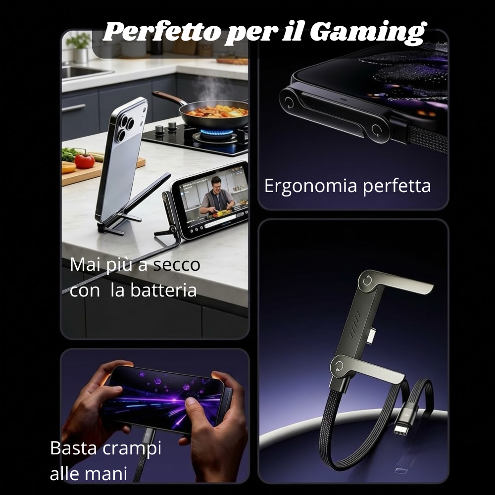 WingCharge 240W™️- Le ali che ricaricano