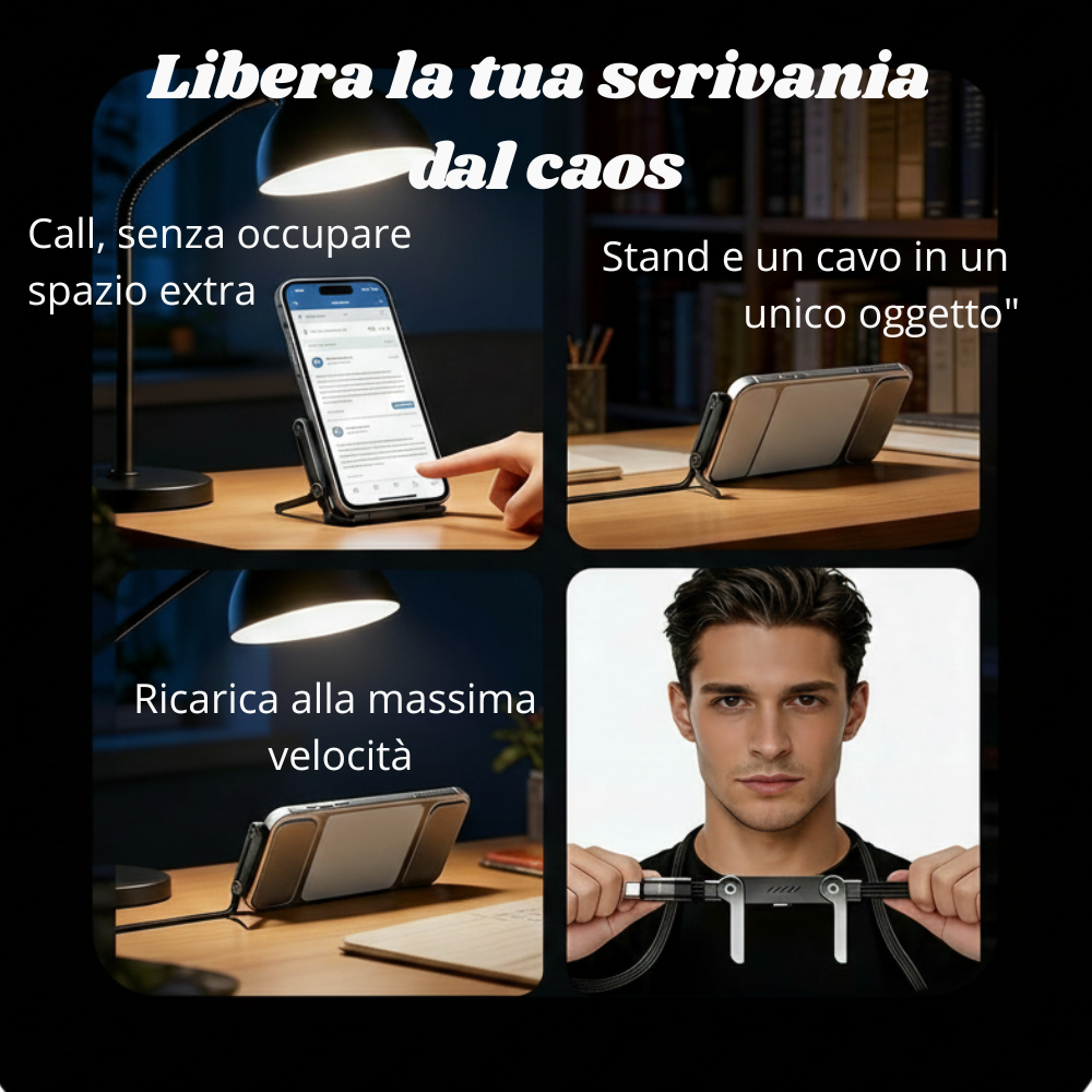 WingCharge 240W™️- Le ali che ricaricano